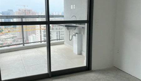 Apartamento à venda com 1 quarto em Santo Amaro, São Paulo, SP