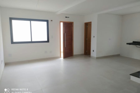 Sobrado com 3 dormitórios à venda, 107 m² por R$ 825.000,00 - Estuário - Santos/SP