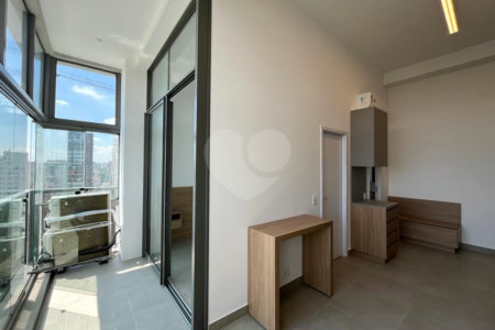 Apartamento à venda com 1 quarto em Moema, São Paulo, SP