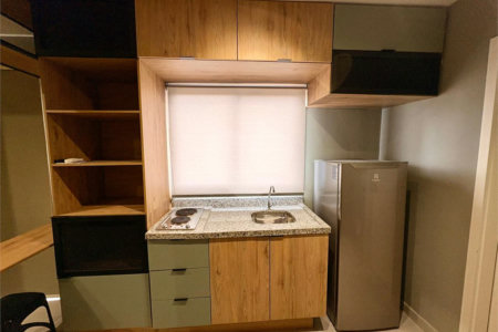 Apartamento para alugar com 1 quarto em Vila Cordeiro, São Paulo, SP
