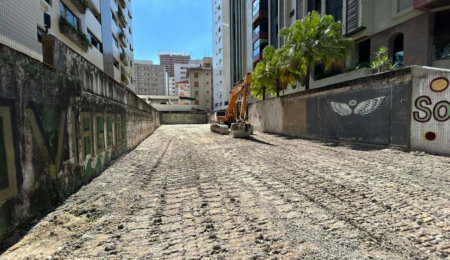 Terreno para alugar, 480 m² por R$ 35.000,00/mês - Gonzaga - Santos/SP