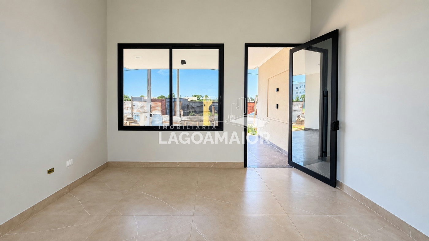 Casa à venda com 3 quartos, sendo 1 suíte, no condomínio Terra Ville, Três Lagoas - MS