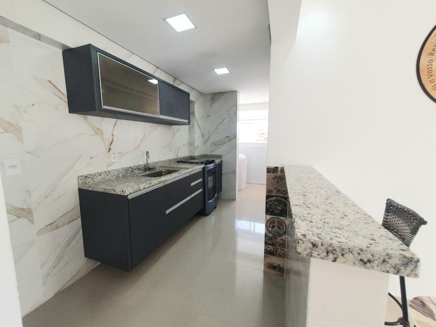 Apartamento Garden 94 m² com 2 dormitórios para venda ou aluguel no Embaré - Santos/SP