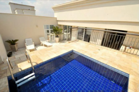 Apartamento Cobertura Duplex mobiliado - Venda / Locação - Santo Amaro