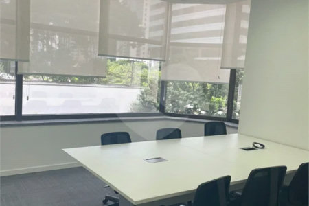 Conjunto comercial para locação no Brooklin 586 m² 10 vagas de garagem