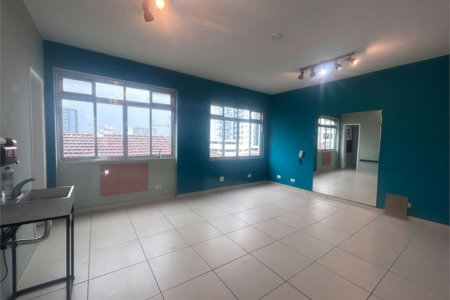 Sala Comercial para locação, Boqueirão, Santos - SA0084.