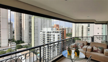 Apartamento à venda com 4 quartos, sendo 3 suítes, em Cidade Monções, São Paulo, SP