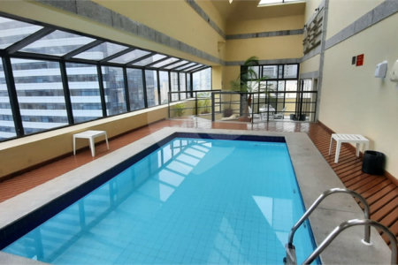 Flat para alugar com 1 quarto em Cidade Monções, São Paulo, SP