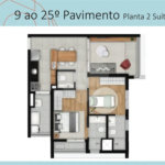 Studio 25 m² – Barô Higienópolis by You, inc | São Paulo