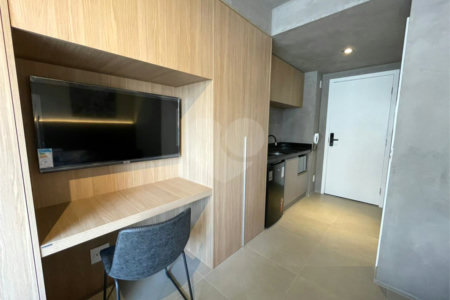 Apartamento à venda ou para alugar com 1 quarto em Consolação, São Paulo, SP