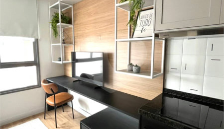 Apartamento à venda ou para alugar com 1 quarto em Vila Firmiano Pinto, São Paulo, SP