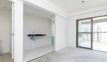 Apartamento à venda com 1 suíte em Brooklin Paulista, São Paulo, SP