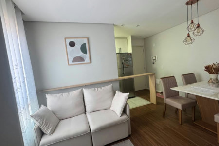 Apartamento de 2 dormitórios- Totalmente Mobiliado em Hortolândia