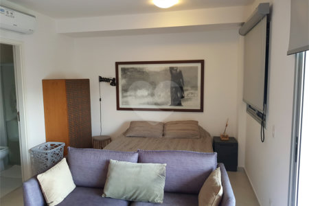 Apartamento à venda com 1 quarto em Brooklin, São Paulo, SP