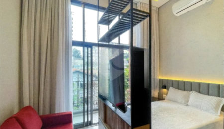 Apartamento à venda ou para alugar com 1 quarto em Pinheiros, São Paulo, SP