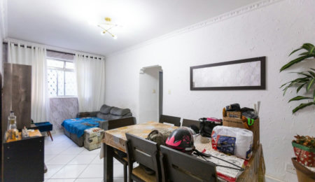 Apartamento com 2 dormitórios à venda, 65 m² por R$ 410.000,00 - Embaré - Santos/SP
