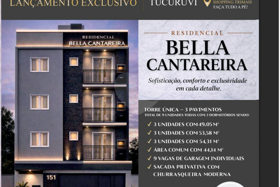 Apartamento à venda com 2 quartos em Tucuruvi, São Paulo, SP