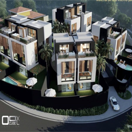 Casa à venda com 4 suítes no condomínio Cube Cidade Jardim, São Paulo - SP