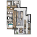 Apartamento à venda com 3 suítes em Jardim das Acácias, São Paulo, SP