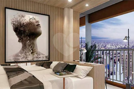 Apartamento à venda com 1 quarto em República, São Paulo, SP