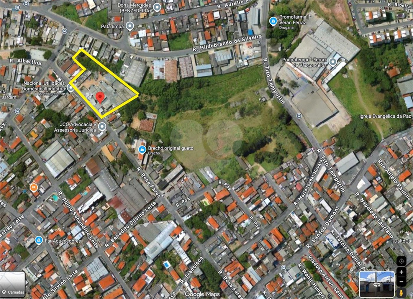 Terreno à venda em Vila Andeyara, Ferraz de Vasconcelos, SP