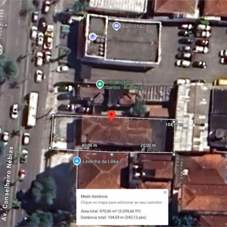 Casa Comercial para locação, Boqueirão, Santos - CA0361.