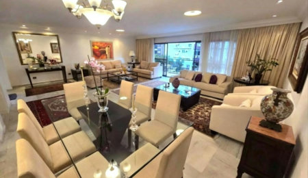 Apartamento próximo da praia com 4 dormitórios à venda, 257 m² por R$ 1.800.000 - Gonzaga - Santos/SP