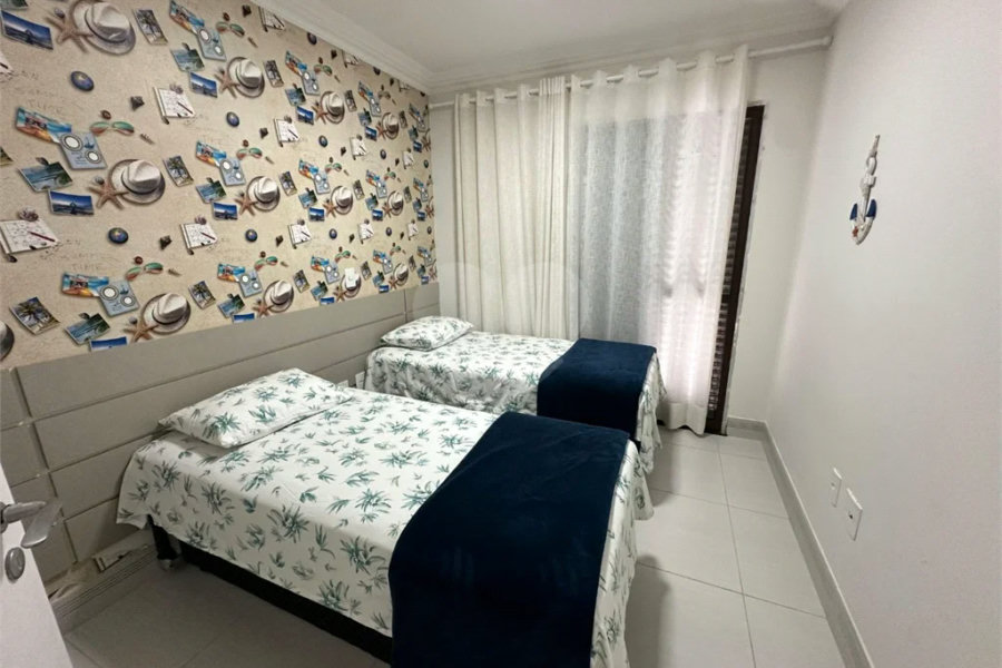 Apartamento à venda com 3 quartos, sendo 1 suíte, em Riviera de São Lourenço, Bertioga, SP