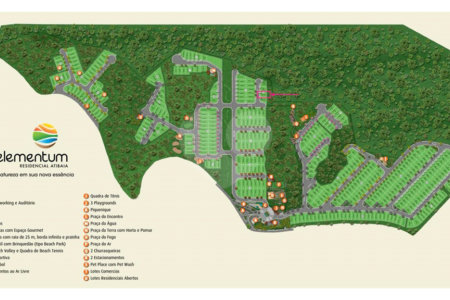 Terreno à venda no condomínio Elementum Residencial Atibaia, Atibaia - SP