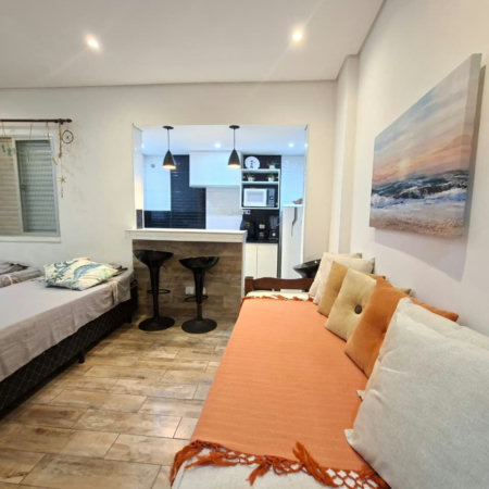 Apartamento com 1 dormitório à venda, 30 m² por R$ 395.000,00 - Embaré - Santos/SP
