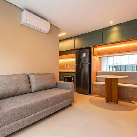 Apartamento à venda com 1 quarto em Pinheiros, São Paulo, SP