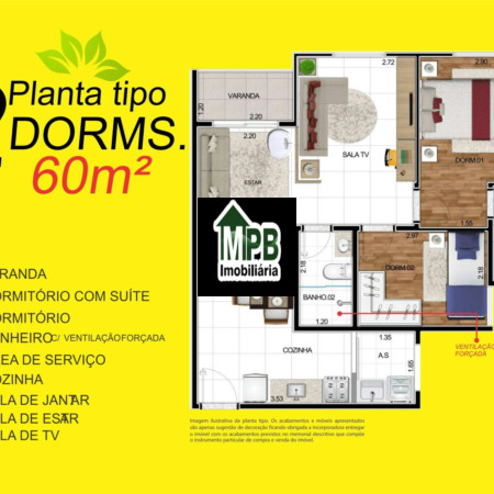 Apartamento à venda com 3 quartos em Caguassu, Sorocaba, SP