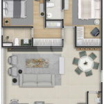 Apartamento à venda com 2 suítes em Moema, São Paulo, SP