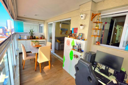 Apartamento com 1 dormitório à venda, 58 m² por R$ 740.000,00 - Ponta da Praia - Santos/SP