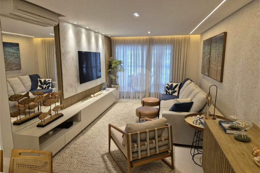 Apartamento à venda com 4 suítes em Riviera de São Lourenço, Bertioga, SP