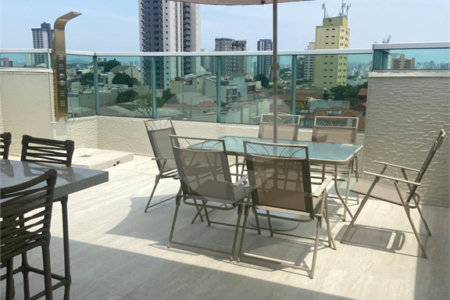 Cobertura à venda com 3 quartos, sendo 1 suíte, em Parque das Nações, Santo André, SP