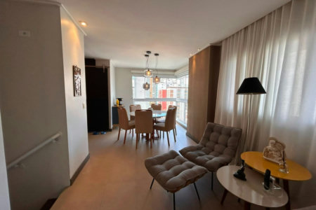 Apartamento com 2 dormitórios à venda, 100 m² por R$ 1.390.000,00 - Pompéia - Santos/SP