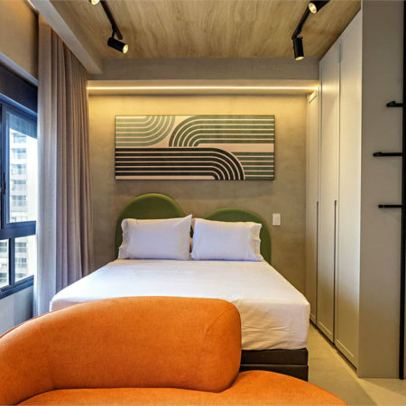 Apartamento à venda com 1 quarto em Brooklin Paulista, São Paulo, SP