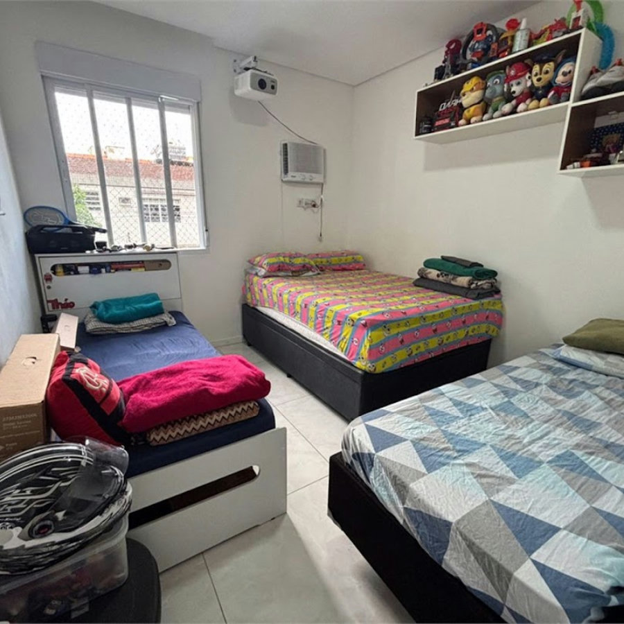 Apartamento Residencial à venda, Gonzaga, Santos - AP0557.