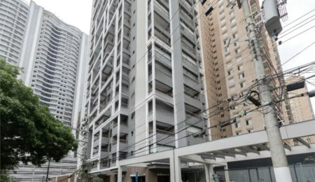 Apartamento à venda com 1 quarto em Brooklin Paulista, São Paulo, SP