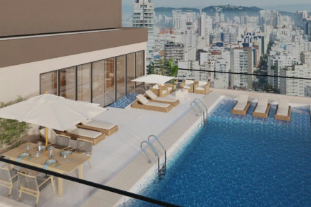 Apartamento à venda, 84 m² por R$ 1.377.600,00 - Boqueirão - Santos/SP