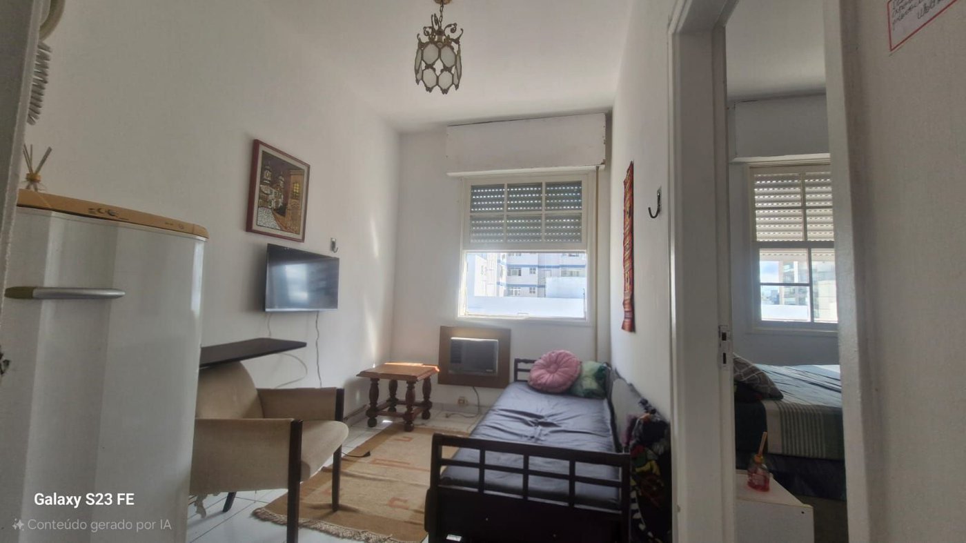 Apartamento com 1 dormitório à venda, 40 m² por R$ 340.000,00 - Boqueirão - Santos/SP
