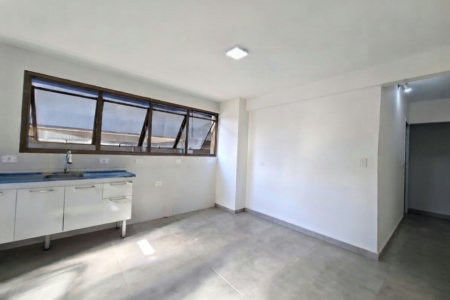 Apartamento com 1 dormitório para alugar, 55 m² por R$ 3.400,00/mês - Embaré - Santos/SP