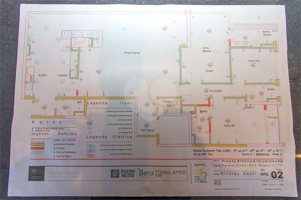 Apartamento à venda ou para alugar com 3 suítes em Jardim Morumbi, São Paulo, SP