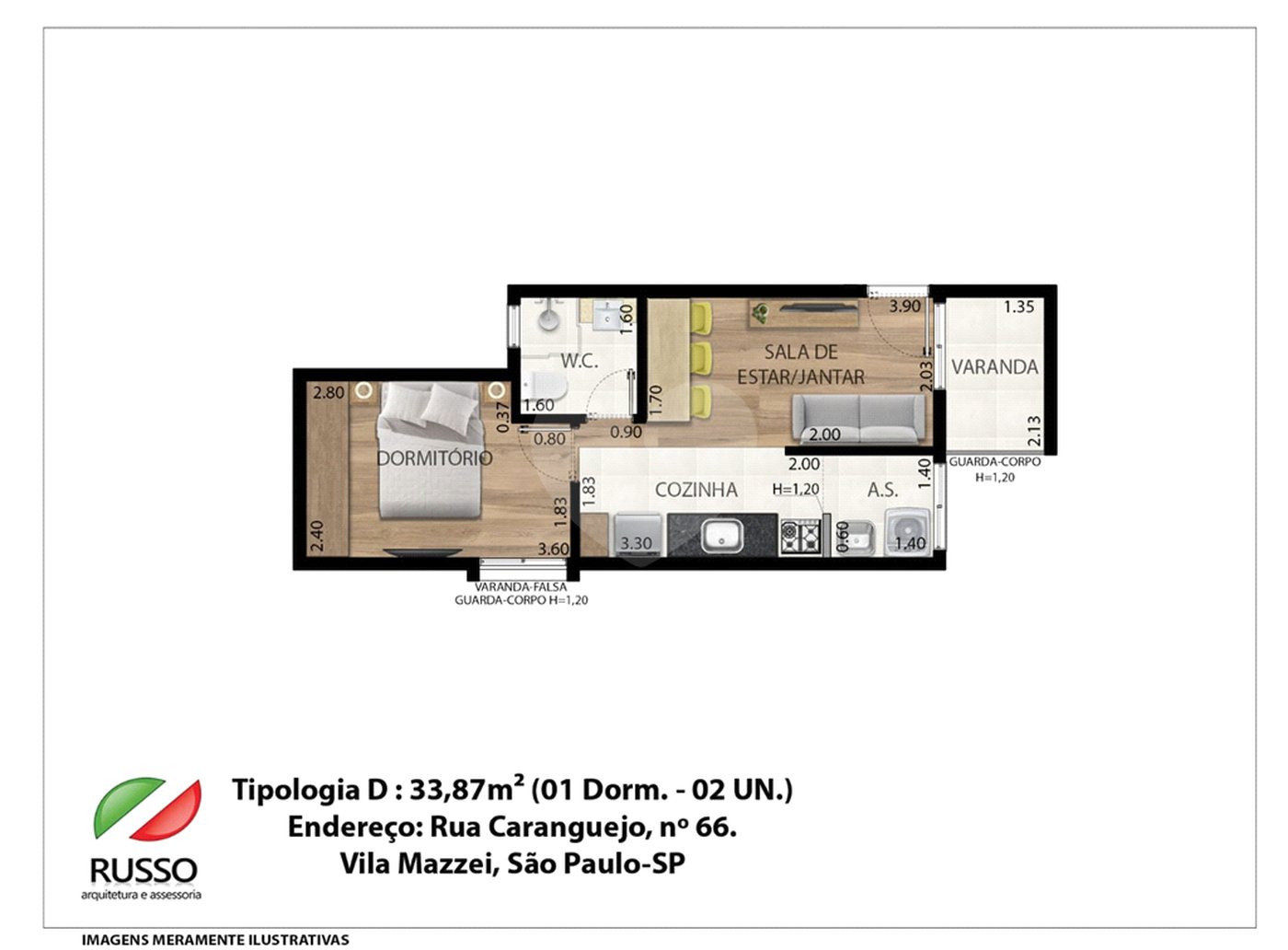 Apartamento à venda com 1 quarto em Tucuruvi, São Paulo, SP