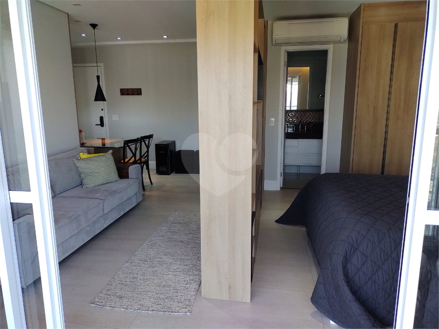Apartamento à venda com 1 quarto em Brooklin, São Paulo, SP