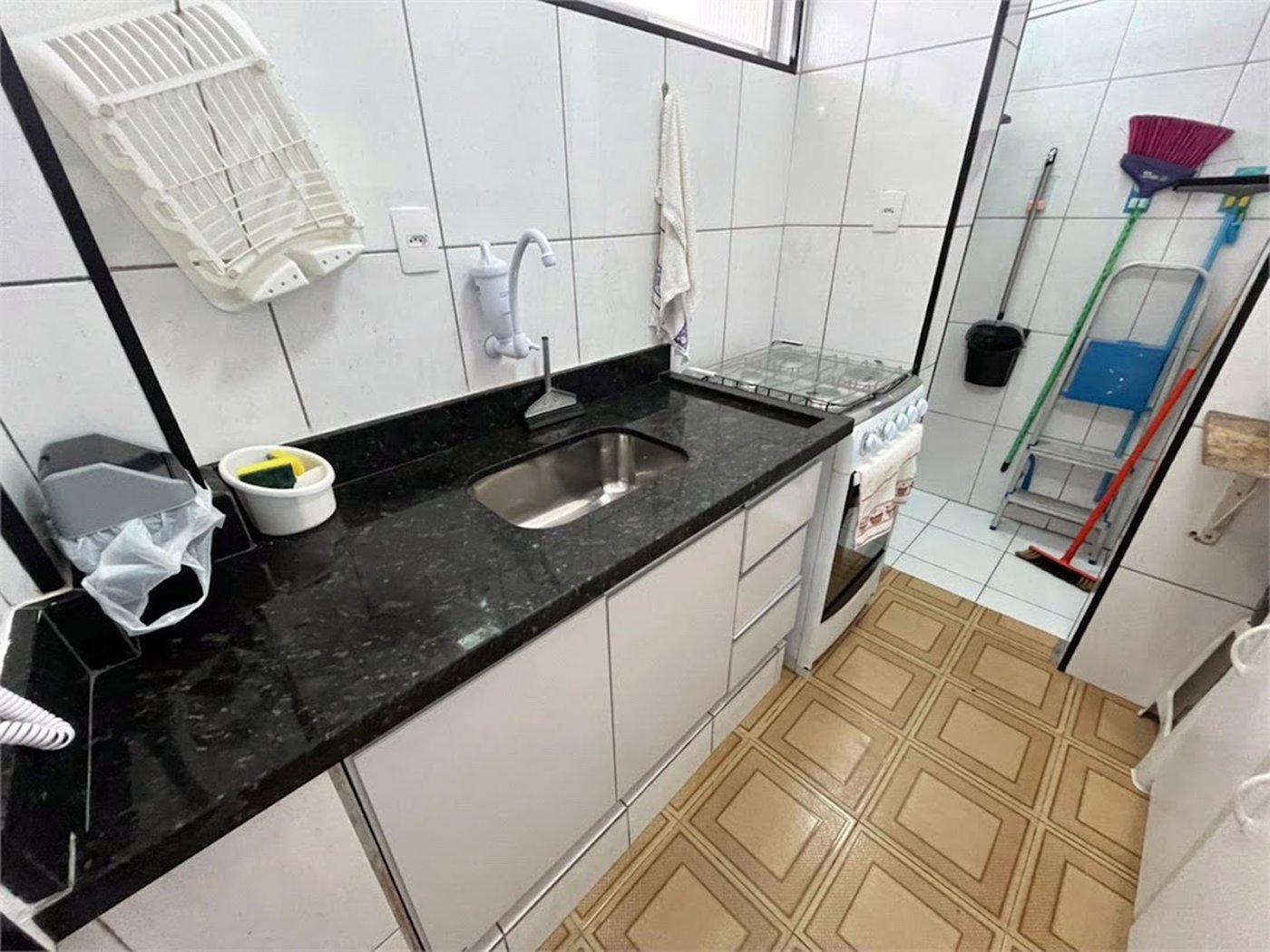 Apartamento com 1 dormitório à venda, 58 m² por R$ 400.000,00 - Barra Funda - Guarujá/SP