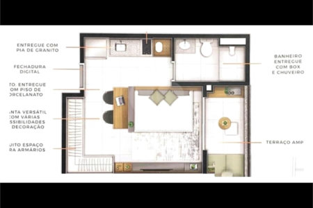 Apartamento à venda ou para alugar com 1 quarto em Vila Mariana, São Paulo, SP