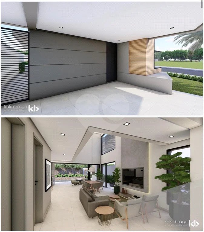 Casa em construção com 3 suítes no Condomínio Damha 2, na cidade de Piracicaba - SP.