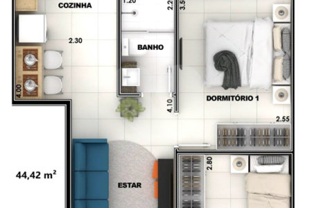 Casa à venda com 2 quartos no condomínio Moradas Parada Inglesa, São Paulo - SP